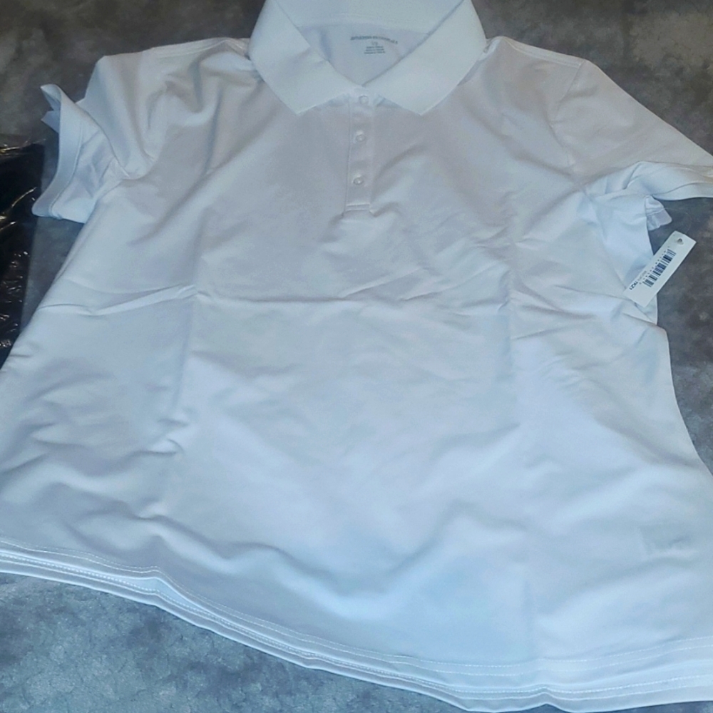 Amazon dry fit school uniform polos women's